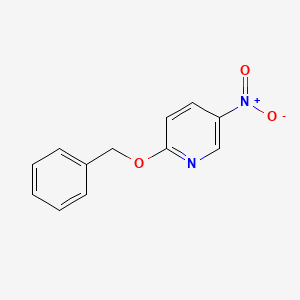 2-(benzyloxy)-5-nitropyridine structure, CAS 75926-54-4