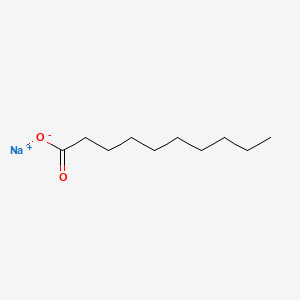 SODIUM CAPRATE; CAPRIC ACID SODIUM SALT structure, CAS 1002-62-6