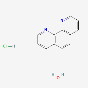 1,10-PHENANTHROLINIUM CHLORIDE MONOHYDRATE structure, CAS 18851-33-7