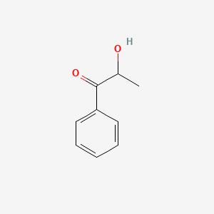 2-hydroxypropiophenone structure, CAS 5650-40-8