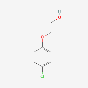2-(4-chlorophenoxy)ethan-1-ol structure, CAS 2A-1167353