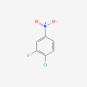 1-chloro-2-iodo-4-nitrobenzene structure, CAS 74534-15-9