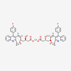 (Z)-Pitavastatin Calcium Salt structure, CAS 1159588-21-2