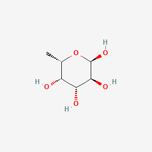 6-DEOXY-L-GALACTOPYRANOSE structure, CAS 6696-41-9