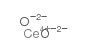 CERIUM OXIDE structure, CAS 23322-64-7