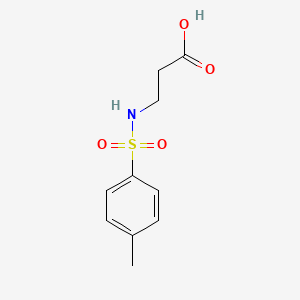 3-((4-methylphenyl)sulfonamido)propanoic acid structure, CAS 42908-33-8