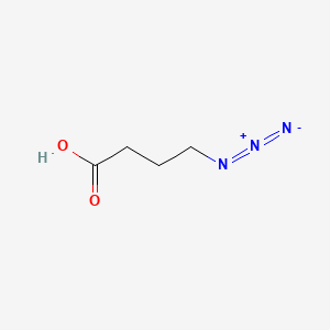 4-azidobutanoic acid structure, CAS 54447-68-6