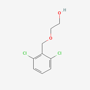 Ethanol, 2-[(2,6-dichlorophenyl)Methoxy]- structure, CAS 85309-91-7