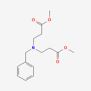 dimethyl 3,3'-(benzylazanediyl)dipropionate structure, CAS 793-19-1