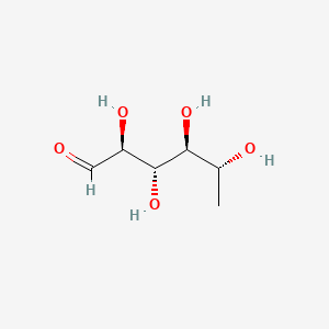 6-Deoxy-L-talose structure, CAS 7658-10-8