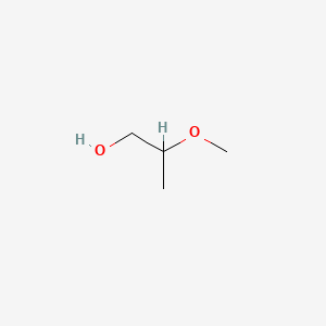 2-methoxypropan-1-ol structure, CAS 1589-47-5