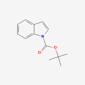 tert-butyl 1H-indole-1-carboxylate structure, CAS 75400-67-8
