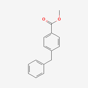 methyl 4-benzylbenzoate structure, CAS 23450-30-8