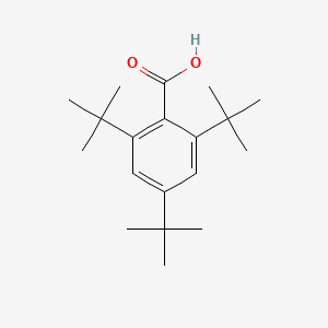 3,4,5-tri-tert-butylbenzoic acid structure, CAS 66415-27-8