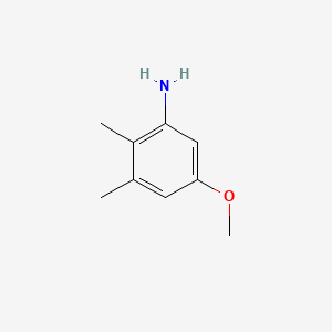 3-AMINO-5-METHOXY-1,2-XYLENE structure, CAS 185208-05-3