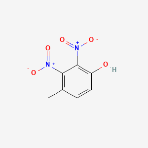 4-Methyl-2,3-dinitrophenol structure, CAS 68191-07-1