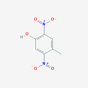 2,5-Dinitro-4-Methylphenol structure, CAS 20294-52-4