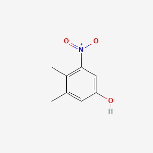 3,5-DINITRO-1,2-XYLENE structure, CAS 65151-58-8