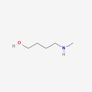 4-(methylamino)butan-1-ol structure, CAS 42042-68-2