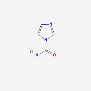 N-Methyl-1-iMidazolecarboxaMide structure, CAS 72002-25-6