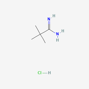 Pivalimidamide Hydrochloride structure, CAS 18202-73-8