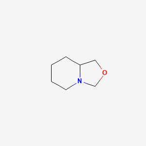 2-Oxaindolizidine structure, CAS 6833-37-0