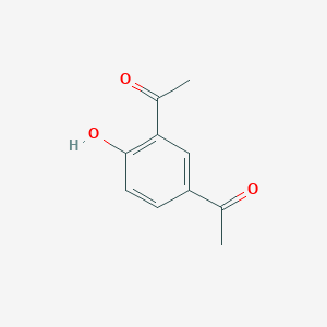 1-(3-Acetyl-4-hydroxyphenyl)ethanone structure, CAS 30186-16-4