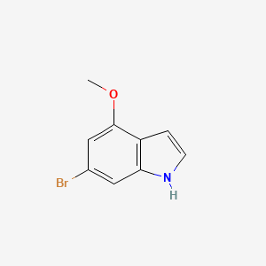 6-BROMO-4-METHOXYINDOLE structure, CAS 393553-57-6