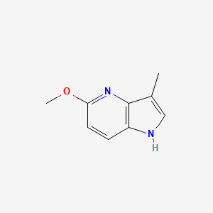 1H-Pyrrolo[3,2-b]pyridine, 5-Methoxy-3-Methyl- structure, CAS 138469-76-8