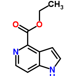 1H-Pyrrolo[3,2-c]pyridine-4-carboxylic acid, ethyl ester structure, CAS 1167056-36-1