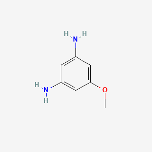 5-methoxybenzene-1,3-diamine structure, CAS 100-96-9