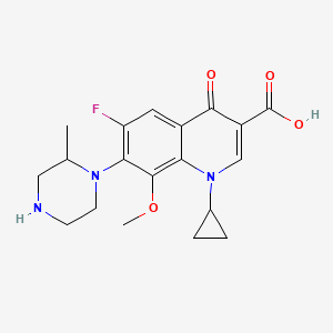 Gatifloxacin impurity E structure, CAS 1029364-65-5