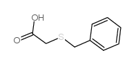 2-(Benzylthio)acetic acid structure, CAS 103-46-8
