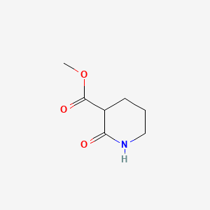 methyl 2-oxopiperidine-3-carboxylate structure, CAS 106118-94-9