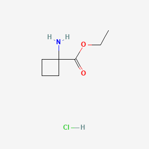 ETHYL 1-AMINO-1-CYCLOBUTANECARBOXYLATE &amp; structure, CAS 145143-60-8