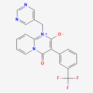 Triflumezopyrim structure, CAS 1263133-33-0