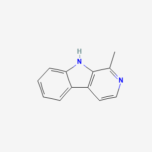 HARMANE structure, CAS 486-84-0