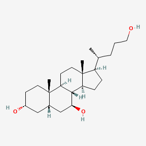 Ursodeoxycholic Acid - Impurity I structure, CAS 130593-75-8