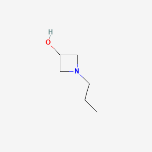 1-propylazetidine-3-ol structure, CAS 1340301-52-1
