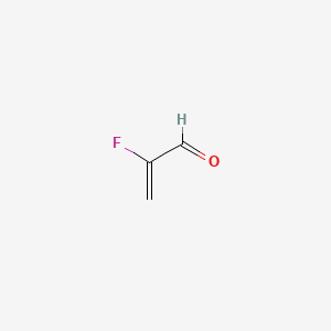 2-Propenal, 2-fluoro-(9ci) or 2-Fluoroacrylaldehyde structure, CAS 13989-27-0
