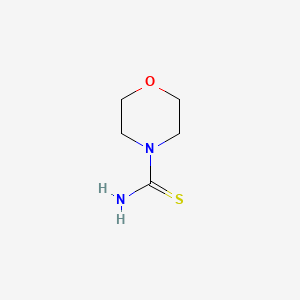 Morpholine-4-Carbothioamide structure, CAS 14294-10-1