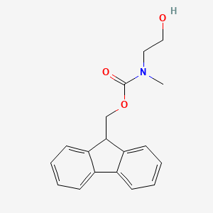 FMOC-SARCOSINOL structure, CAS 147687-15-8