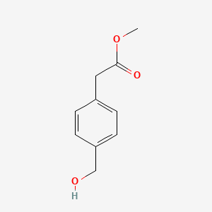 Methyl [4-(hydroxymethyl)phenyl acetate structure, CAS 155380-11-3