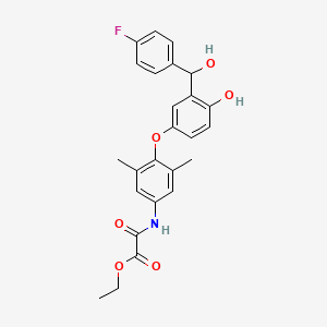 Axitirome structure, CAS 156740-57-7