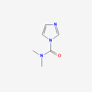 1H-Imidazole-1-carboxamide,N,N-dimethyl-(9CI) structure, CAS 69829-55-6