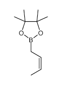 E-Crotylboronic acid pinacol ester, trans-2-(2-Buten-1-yl)-4,4,5,5-tetramethyl-1,3,2-dioxaborolane structure, CAS 69611-02-5