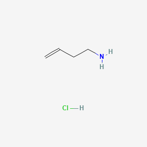 3-Butenylamine hydrochloride structure, CAS 17875-18-2