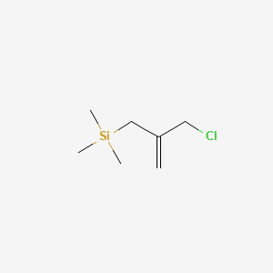 2-(chloromethyl)allyl-trimethylsilane structure, CAS 18388-03-9
