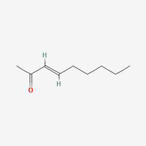 3-nonen-2-one structure, CAS 18402-83-0