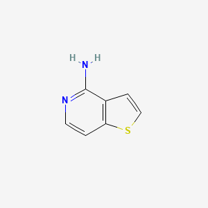 Thieno[3,2-c]pyridin-4-amine 94 structure, CAS 215453-35-3